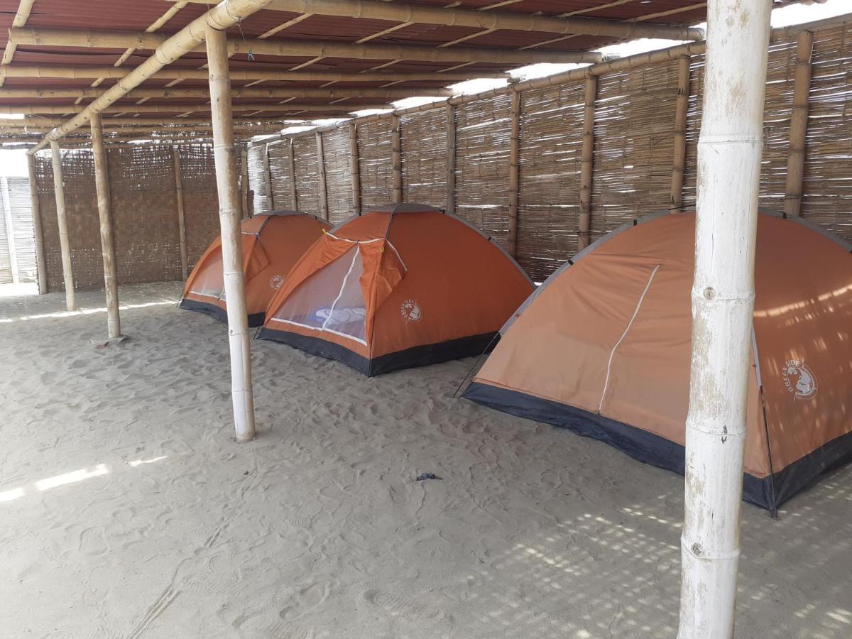Pepon Surf Camp Hotel Mancora Ngoại thất bức ảnh