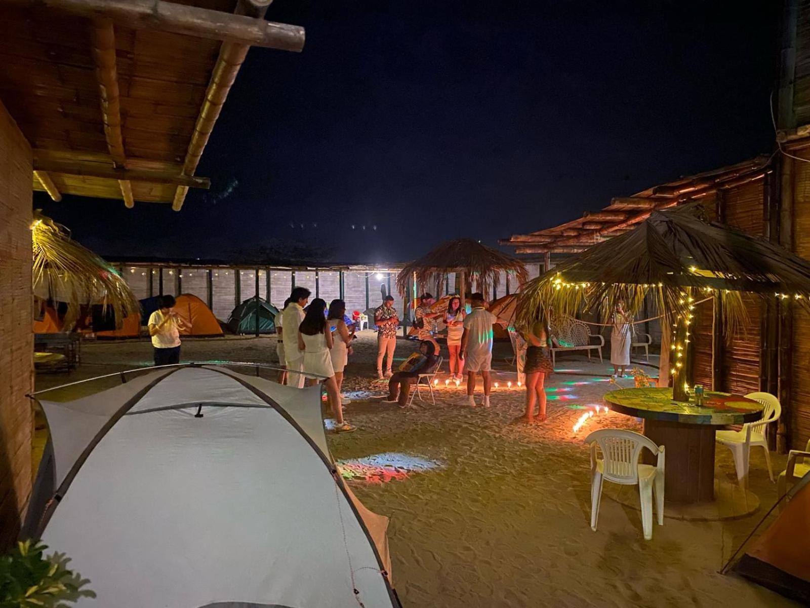 Pepon Surf Camp Hotel Mancora Ngoại thất bức ảnh