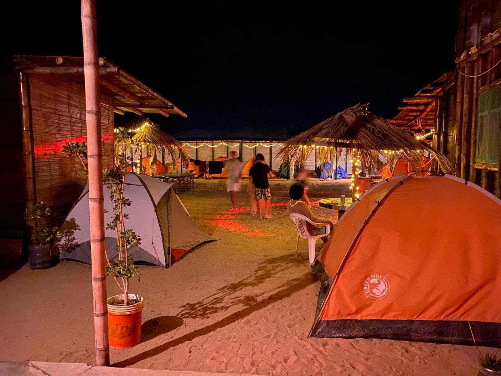 Pepon Surf Camp Hotel Mancora Ngoại thất bức ảnh